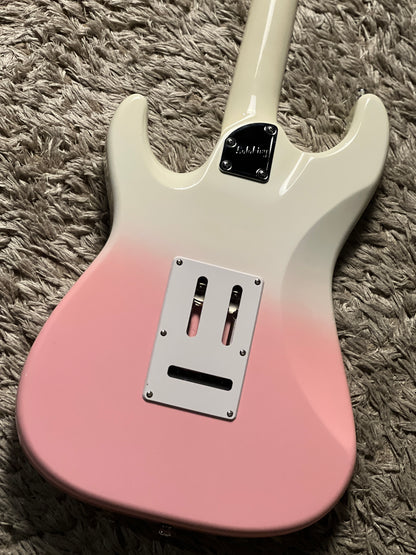 Soloking MS-1 Classic MKII in White Pink Burst with White Neck Nafiri Special Run