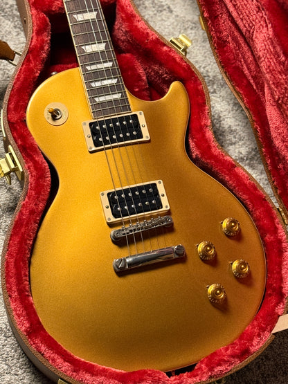 Gibson Slash "Victoria" Les Paul Standard Goldtop Dark Back with Case 225220066
