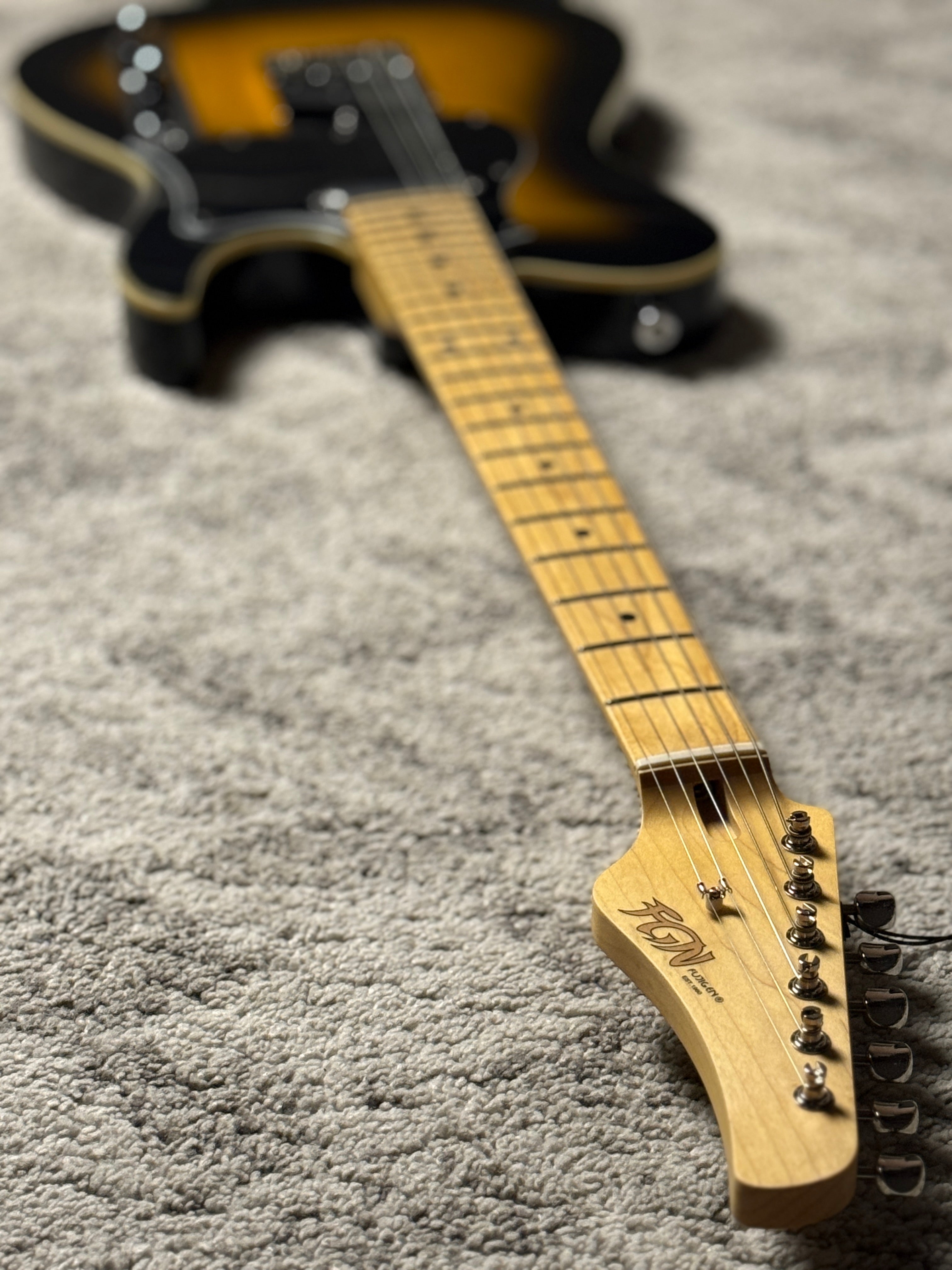 Fujigen FGN J-Standard Iliad JIL2ASHM 2TS in 2 Tone Sunburst