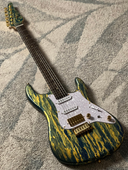 SLX X Dhatarattha Custom DST in Malibu Shmear with Rosewood FB