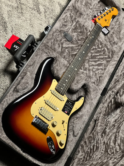 Fender American Ultra II Stratocaster HSS with Ebony FB in Ultraburst US25024570