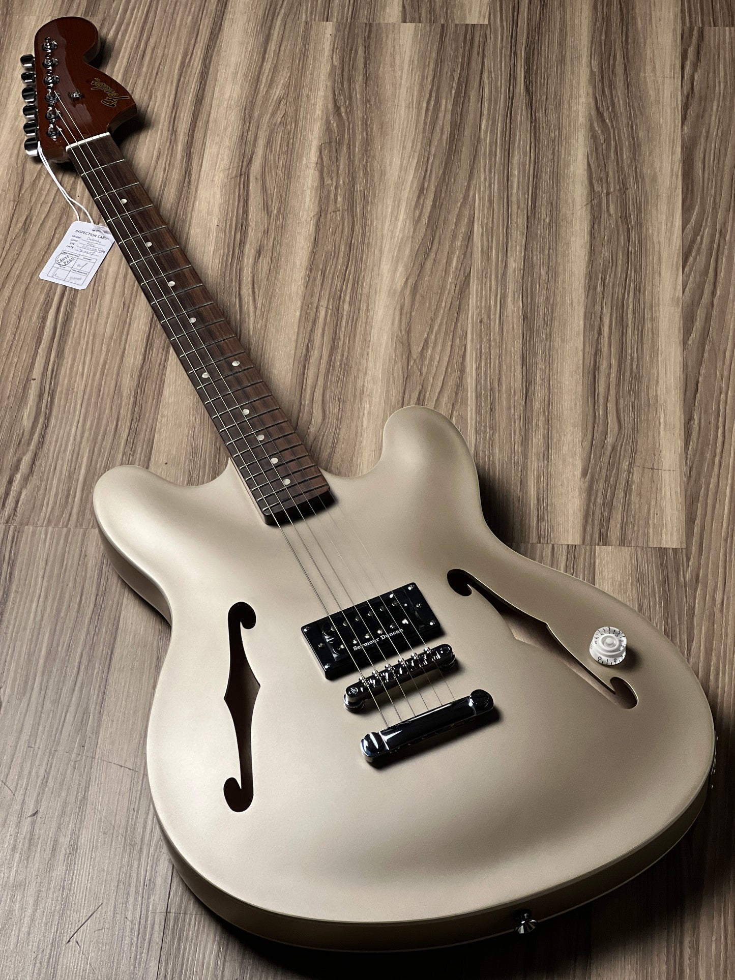 Fender Tom DeLonge Starcaster with Rosewood FB In Shoreline Gold