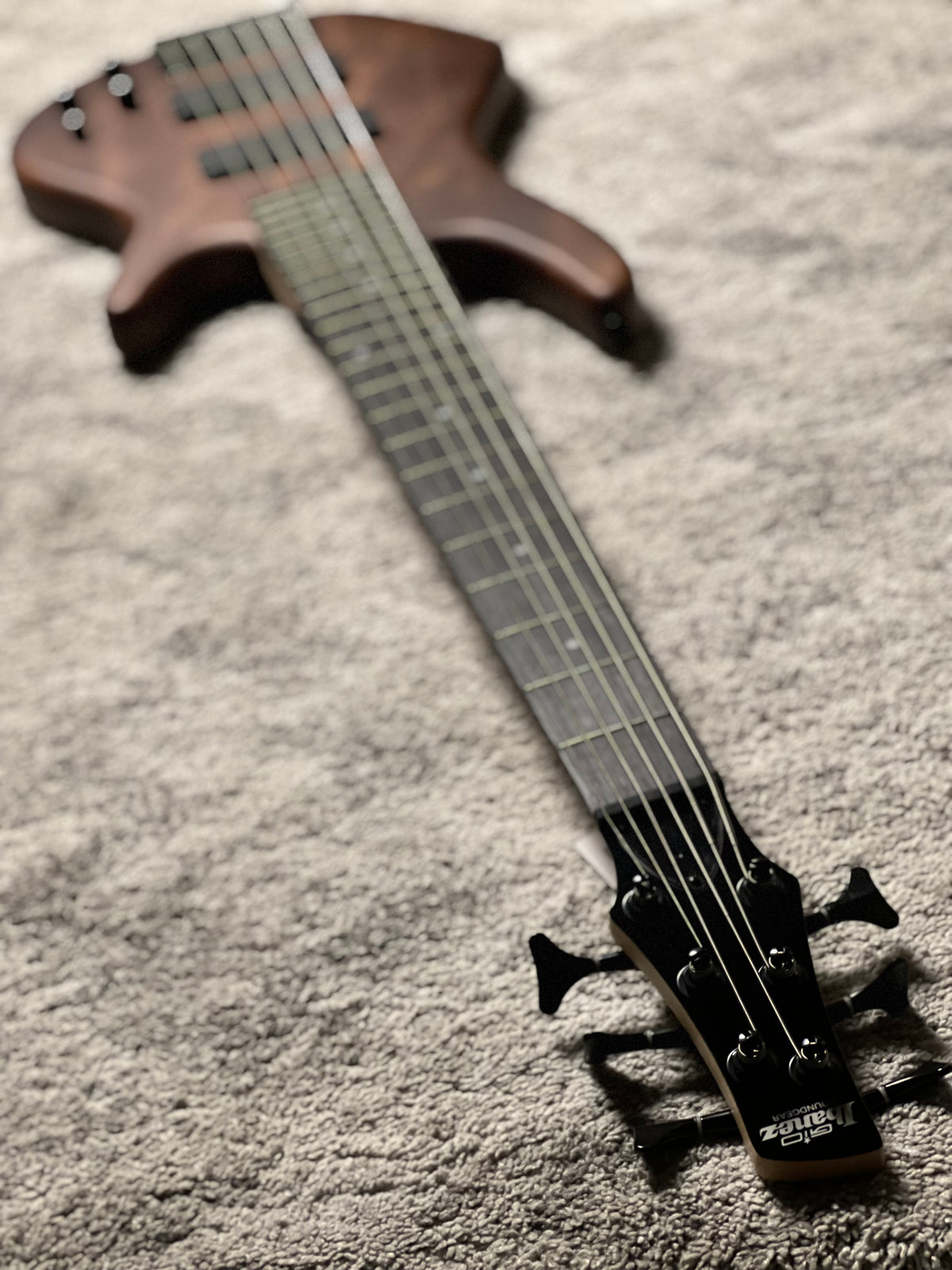 Ibanez GSR206B-WNF 6-String Bass Guitar in Walnut Flat