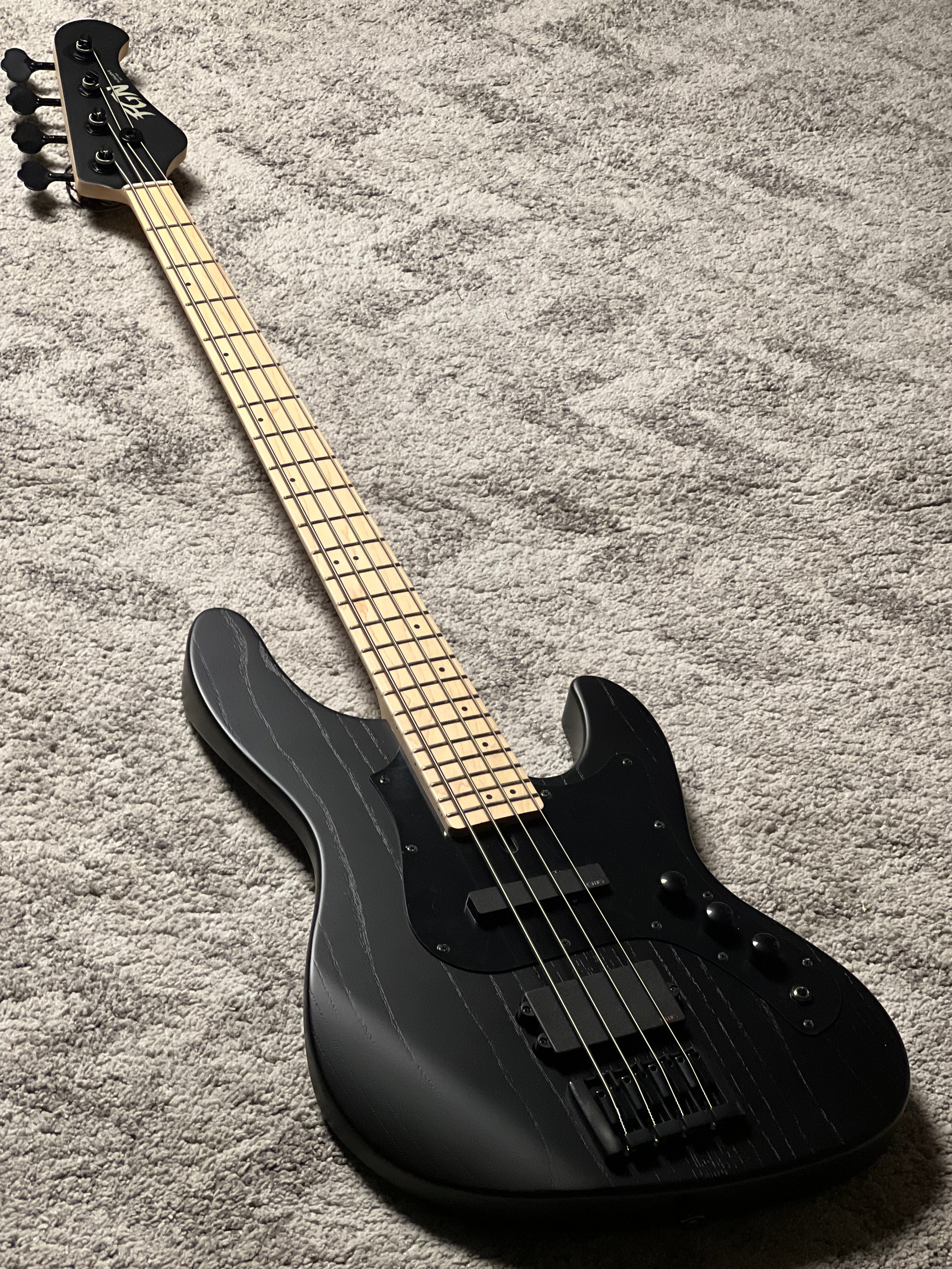 FGN（フジゲン）JMJ5-ASH-DE-M/TBF/02 5弦ベース Fujigen FGN Mighty Jazz JMJ2-ASH-DEM/OPB in Open Pore Black