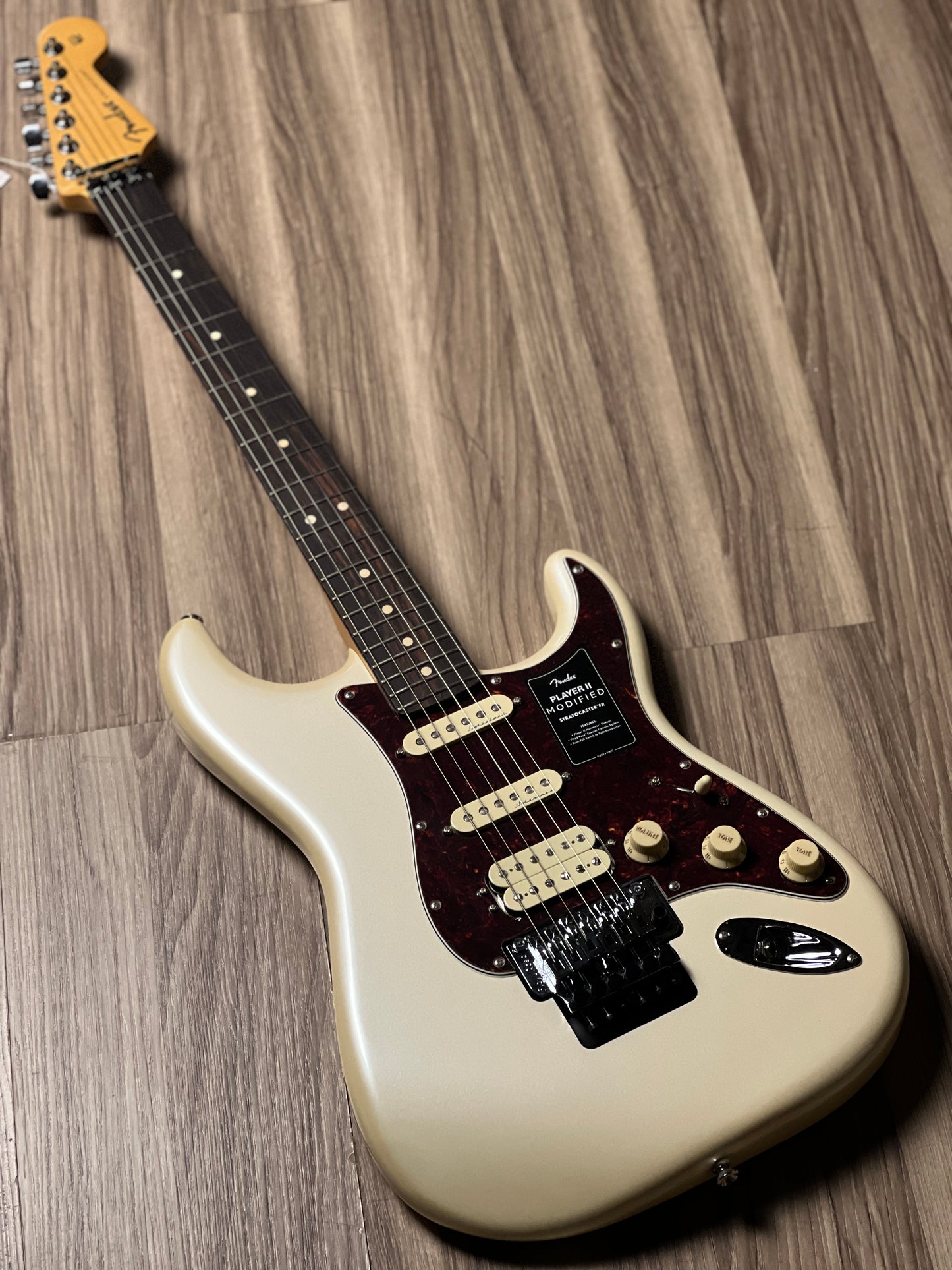 Fender Player II Modified Stratocaster HSS Floyd Rose with RW FB in Olympic Pearl