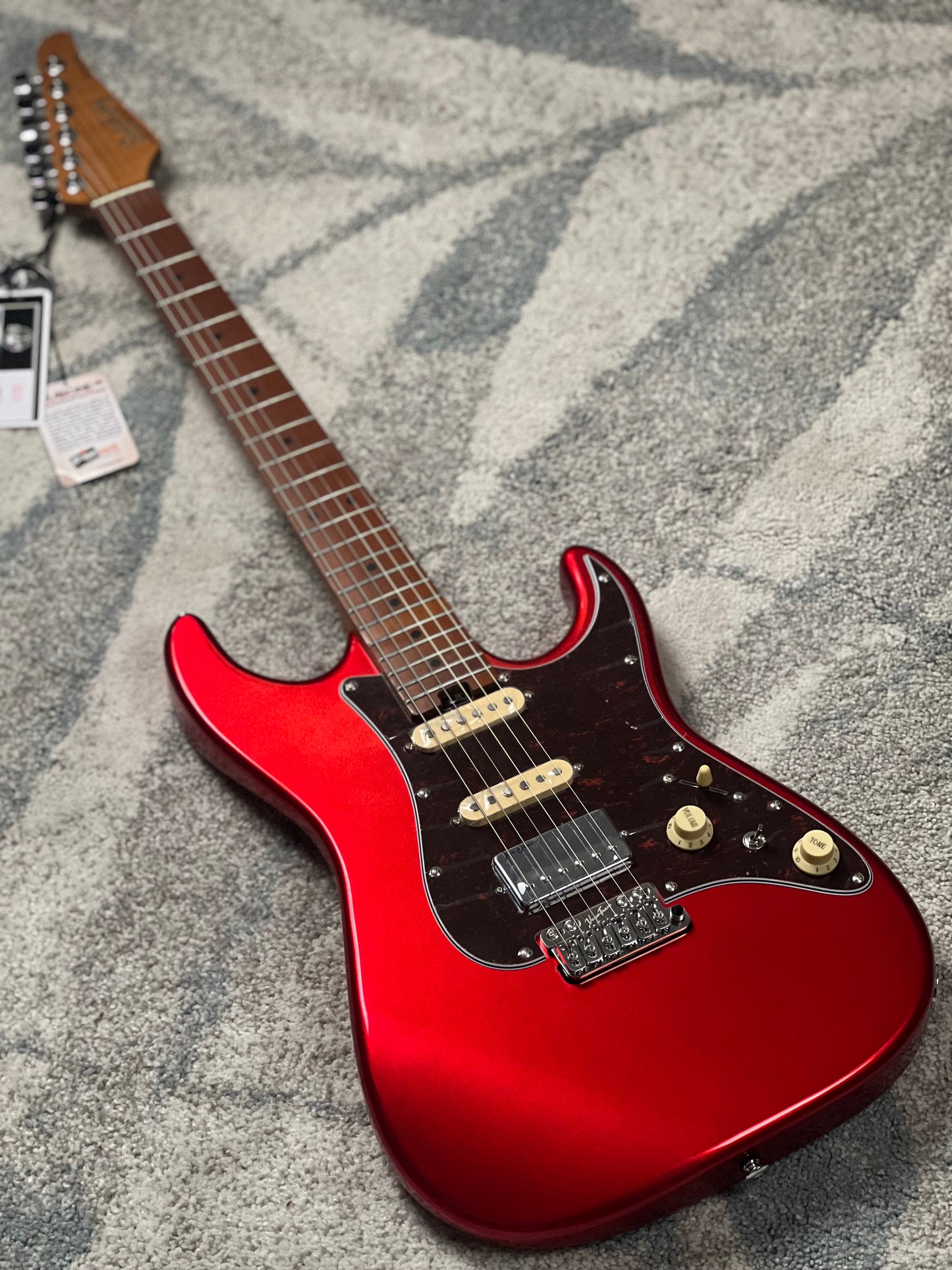 MS-1 Classic VT in Candy Apple Red with Roasted Maple FB