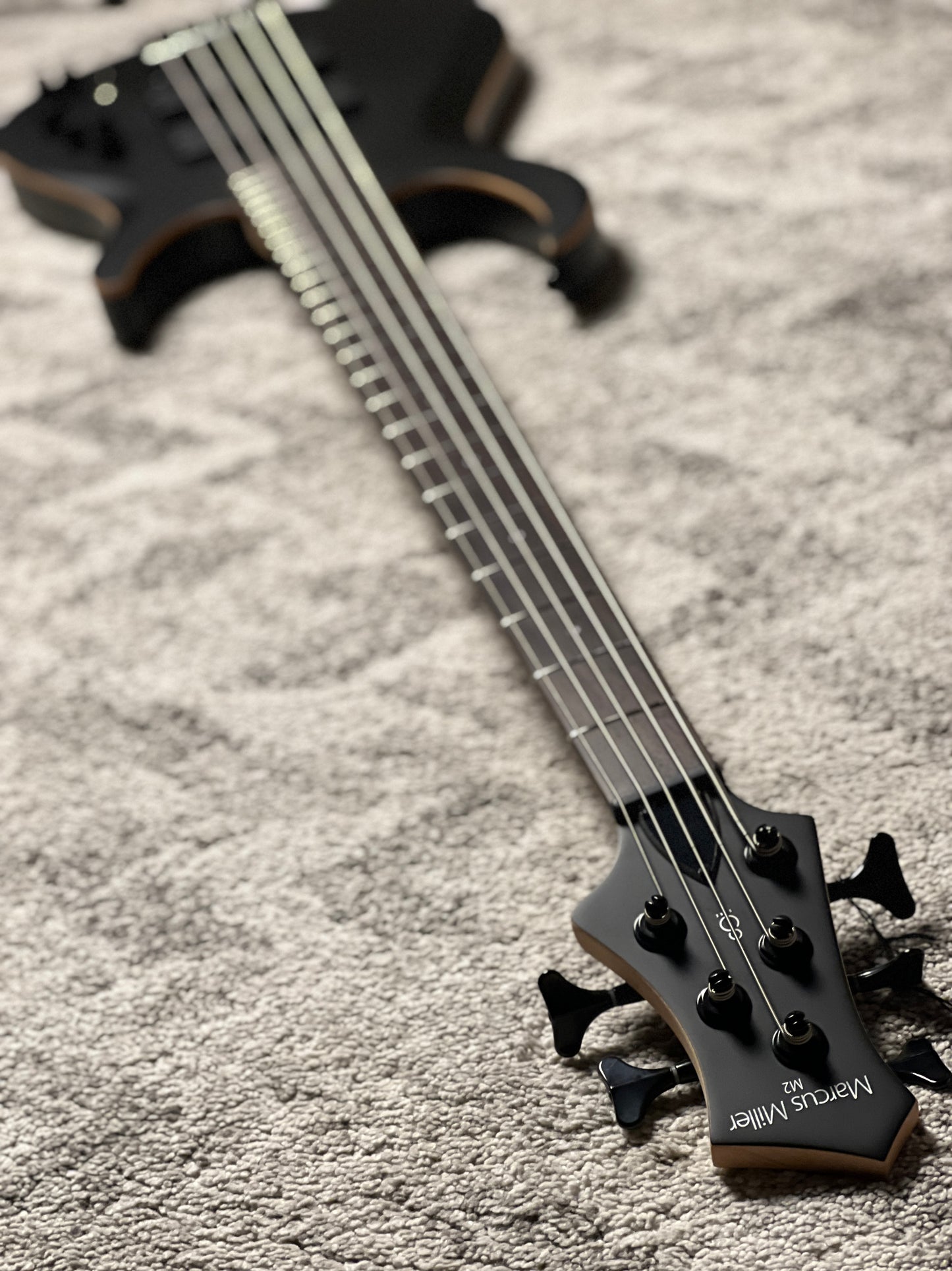 Sire Marcus Miller M2 5 String 2nd Gen Electric Bass in Transparent Black