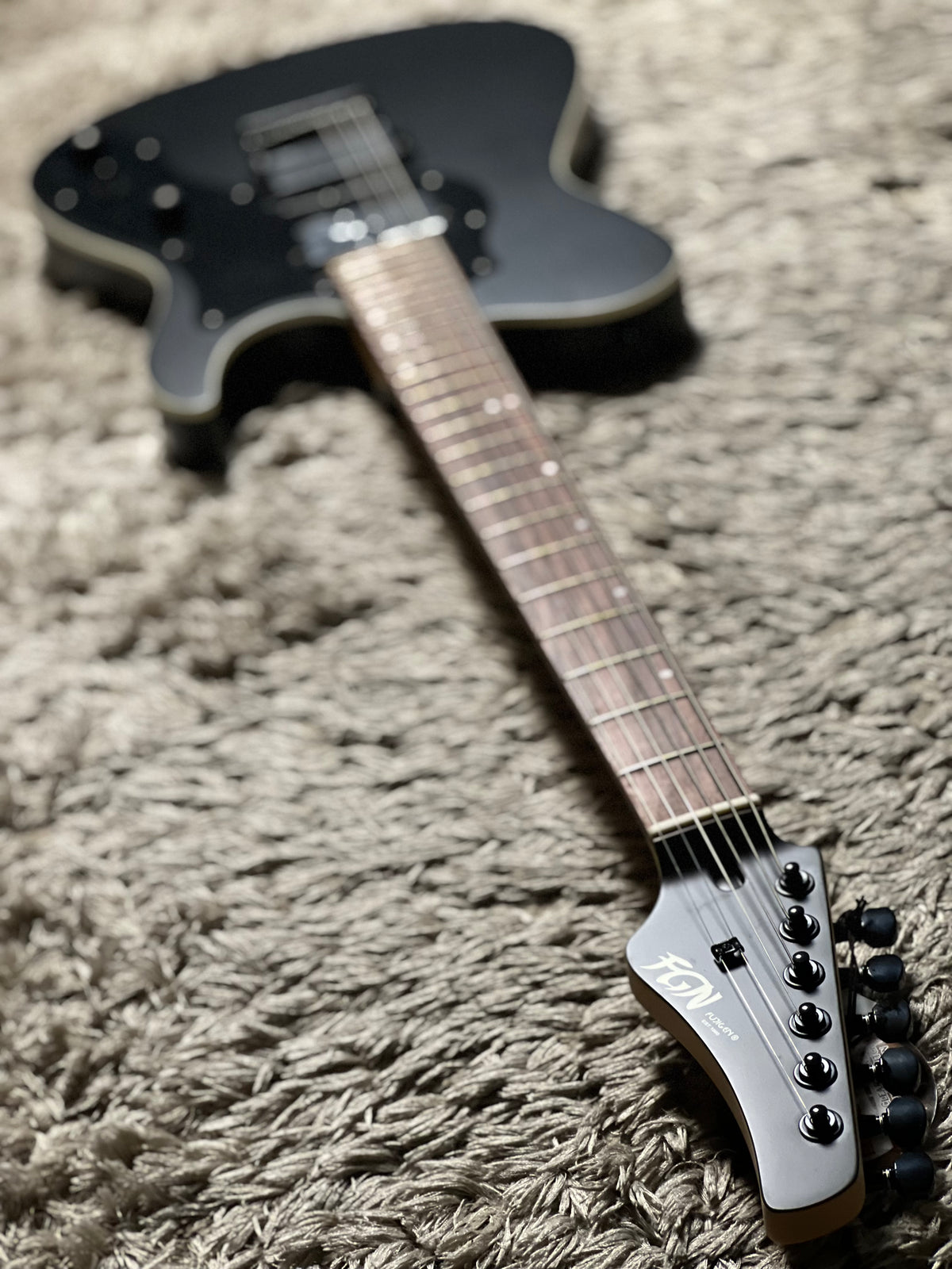 Fujigen FGN Iliad JIL2-ASH-DE664-R/OPB in Open Pore Black F230112