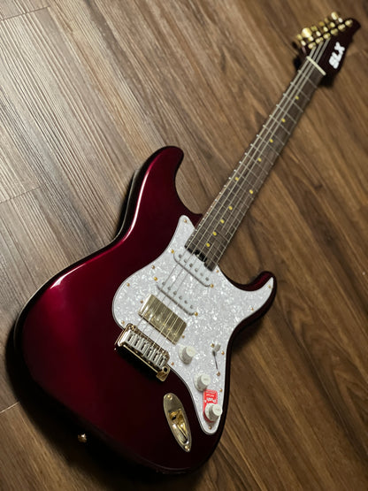 SLX Hawk Classic 22 HSS in Oxblood with Rosewood FB and Gold Hardware Limited Edition