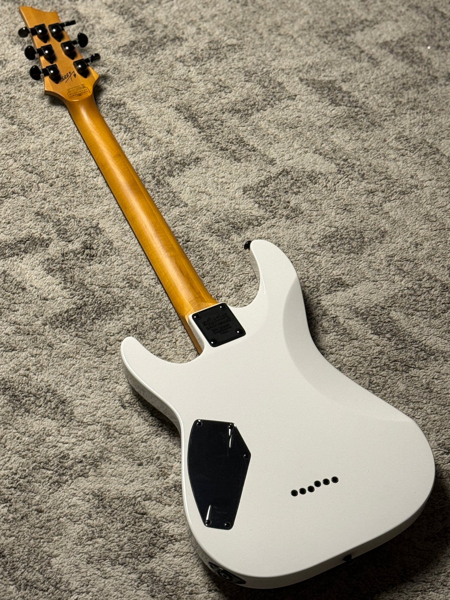 Schecter C-1 Jerry Horton 25th Anniversary in White W26010935