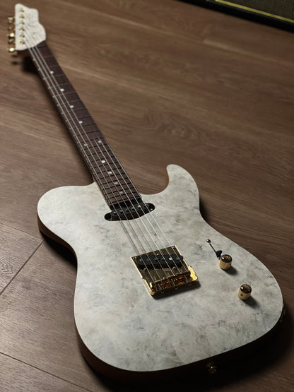 Saito S-622 TLC with Rosewood in White Granite with Gold Hardware 242919