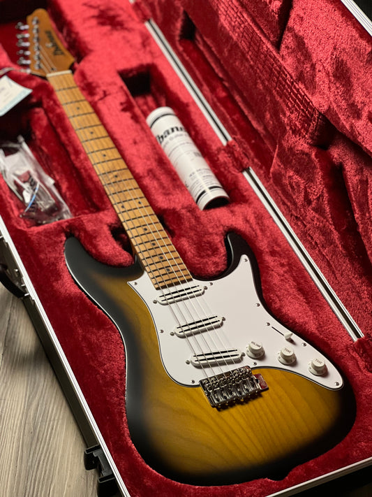 Ibanez Andy Timmons Signature ATZ100 - Sunburst Flat F2415665