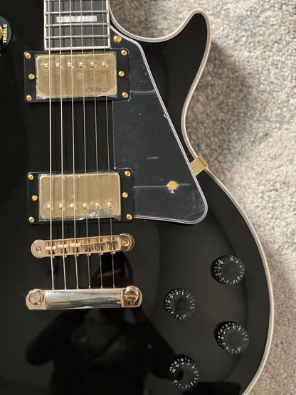 Soloking SLC60 MKII in Black Beauty with Gold Hardware (Altered Headstock)