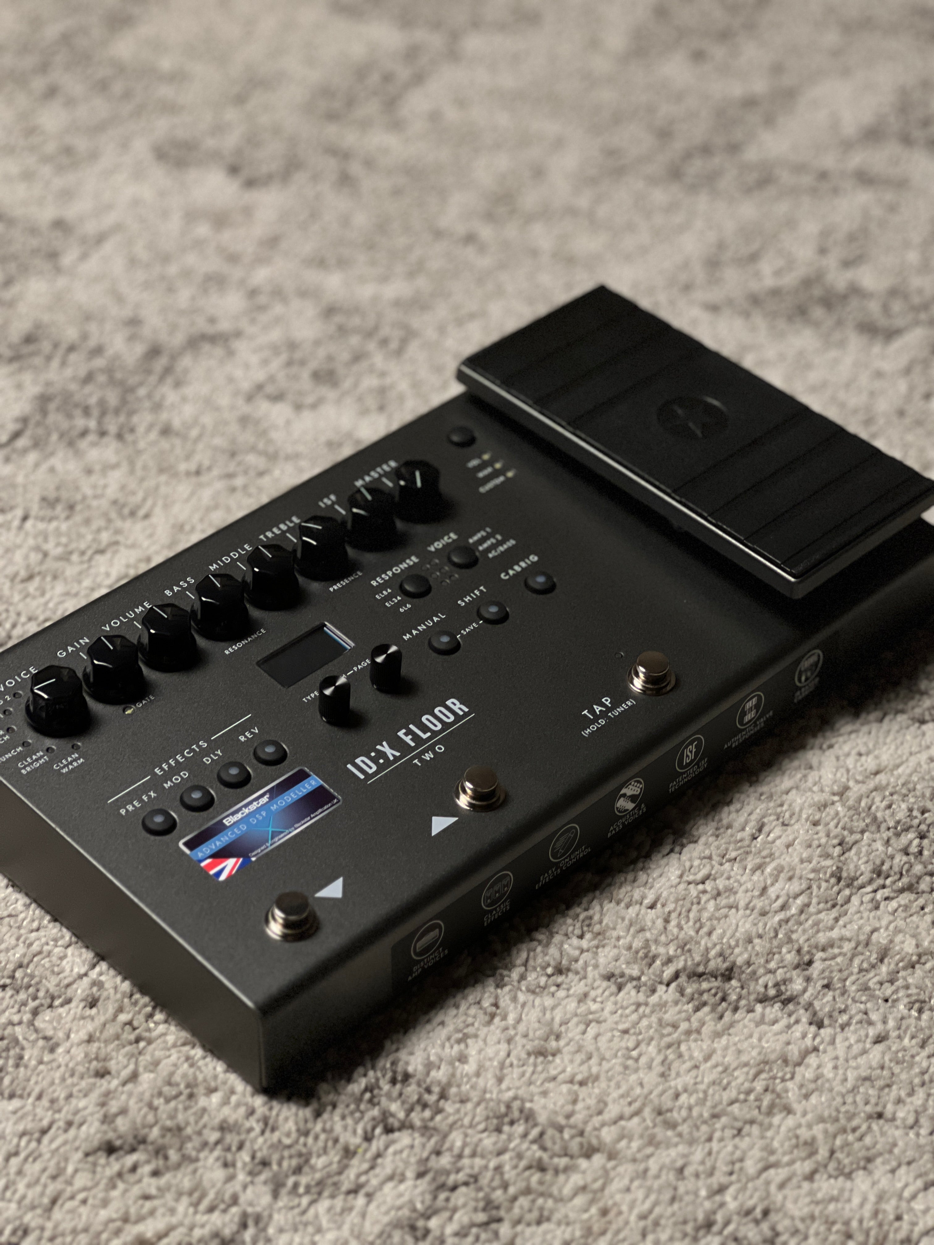 Blackstar ID:X Floor Two Floorboard Multi-FX Pedal – nafiriguitar.com