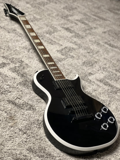 Jackson X Series Signature Marty Friedman MF-1 with Laurel FB in Gloss Black with White Bevels