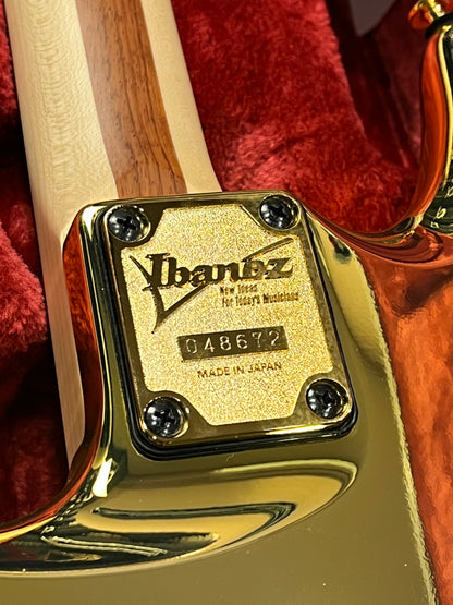 Ibanez JS1GD Joe Satriani Signature in Gold Boy with Case Limited Edition F2518587