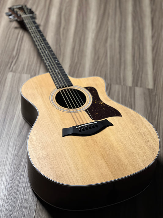 Taylor 214ce Grand Auditorium Acoustic w/Bag in Natural