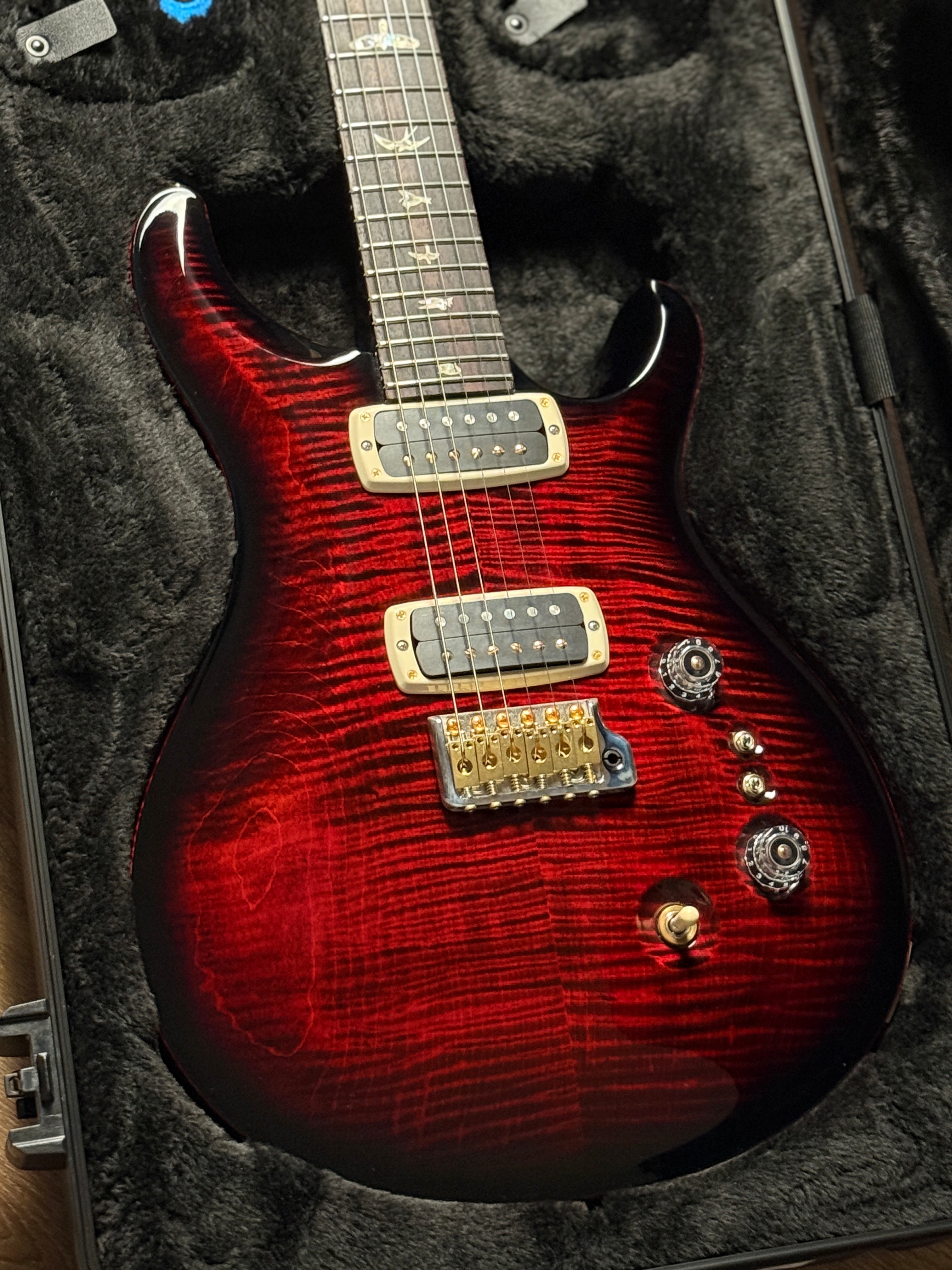 PRS Custom 24-08 10-Top in Fire Smokeburst 0415550 – nafiriguitar.com