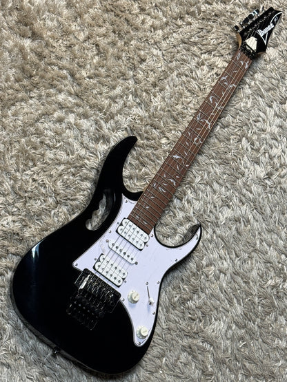 Ibanez Steve Vai JEM-JR in Black I260815026 (USED)