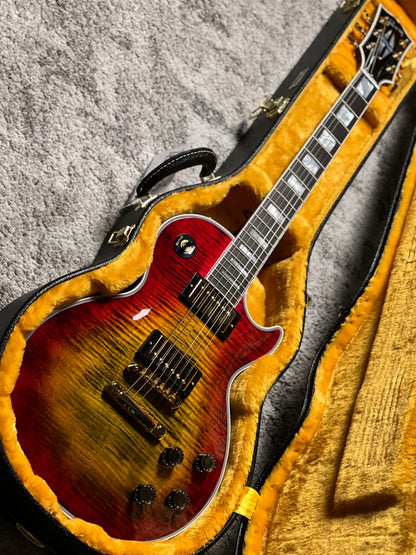 Gibson Custom Les Paul Axcess Custom Figured Top in Bengal Burst CS600464