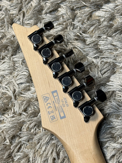 Ibanez Steve Vai JEM-JR in Black I260815026 (USED)