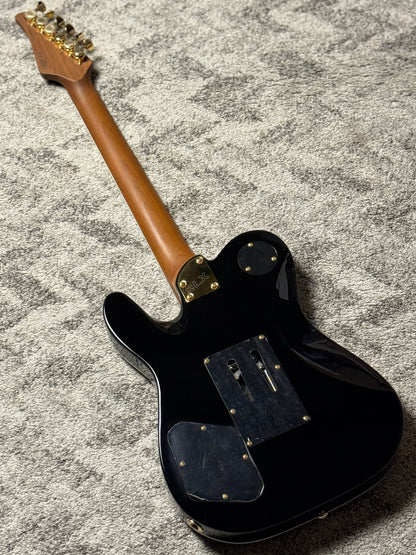 SLX Raven TM 22 Deluxe V HHH in Black Beauty with Ebony FB and Vegatrem