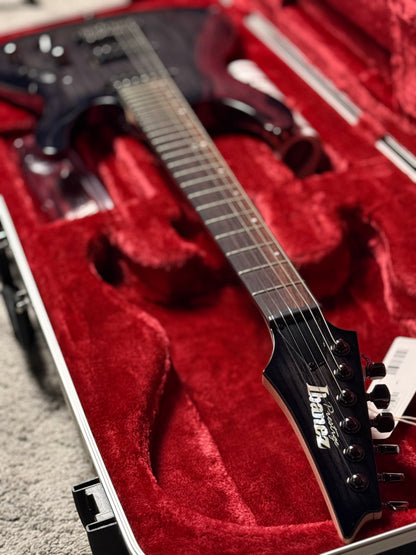 Ibanez S6621AH-TGB w/Case in Transparent Gray Burst F2534343