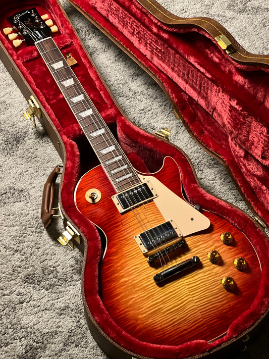 Gibson Japan Exclusive Les Paul Standard 50s "Custom Shop Top" in Heritage Cherry Sunburst 219150145