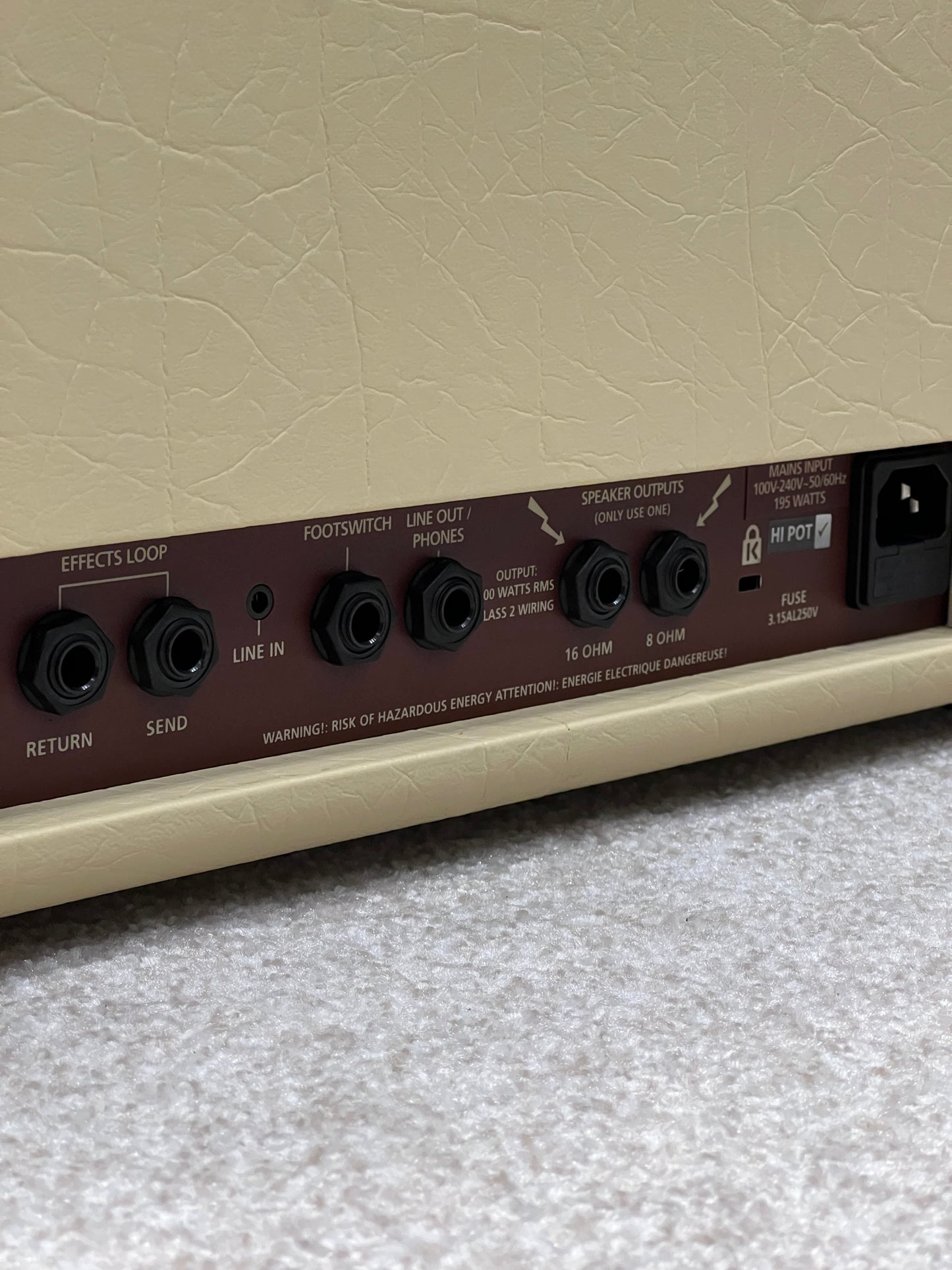 Blackstar Debut 100HR Head in Cream