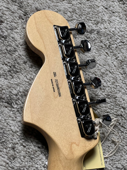 Fender MIJ Limited Stratocaster with Maple FB in Black Paisley JD26001086