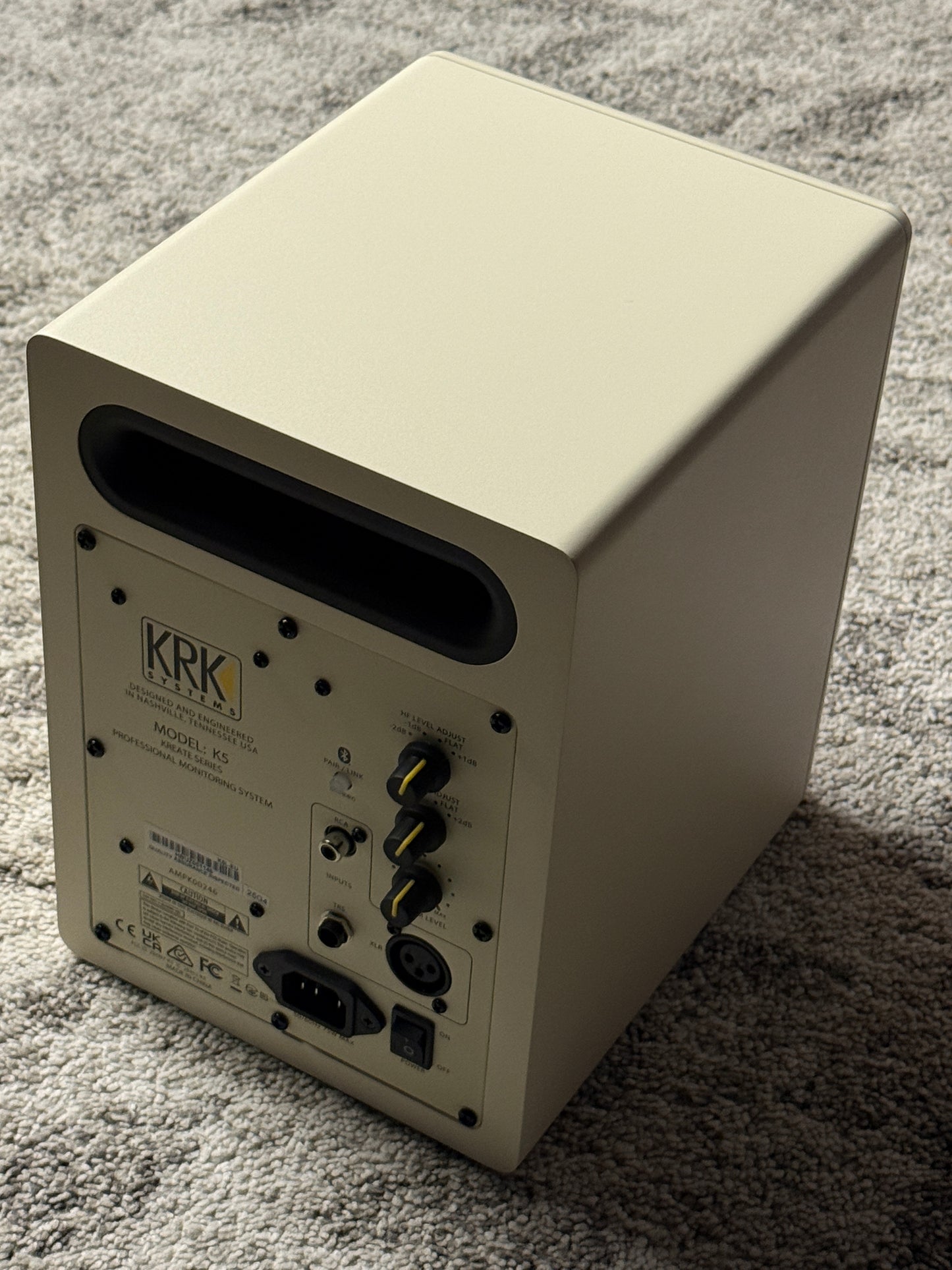 KRK Kreate 5 Powered Studio Monitor in Latte (K5L)