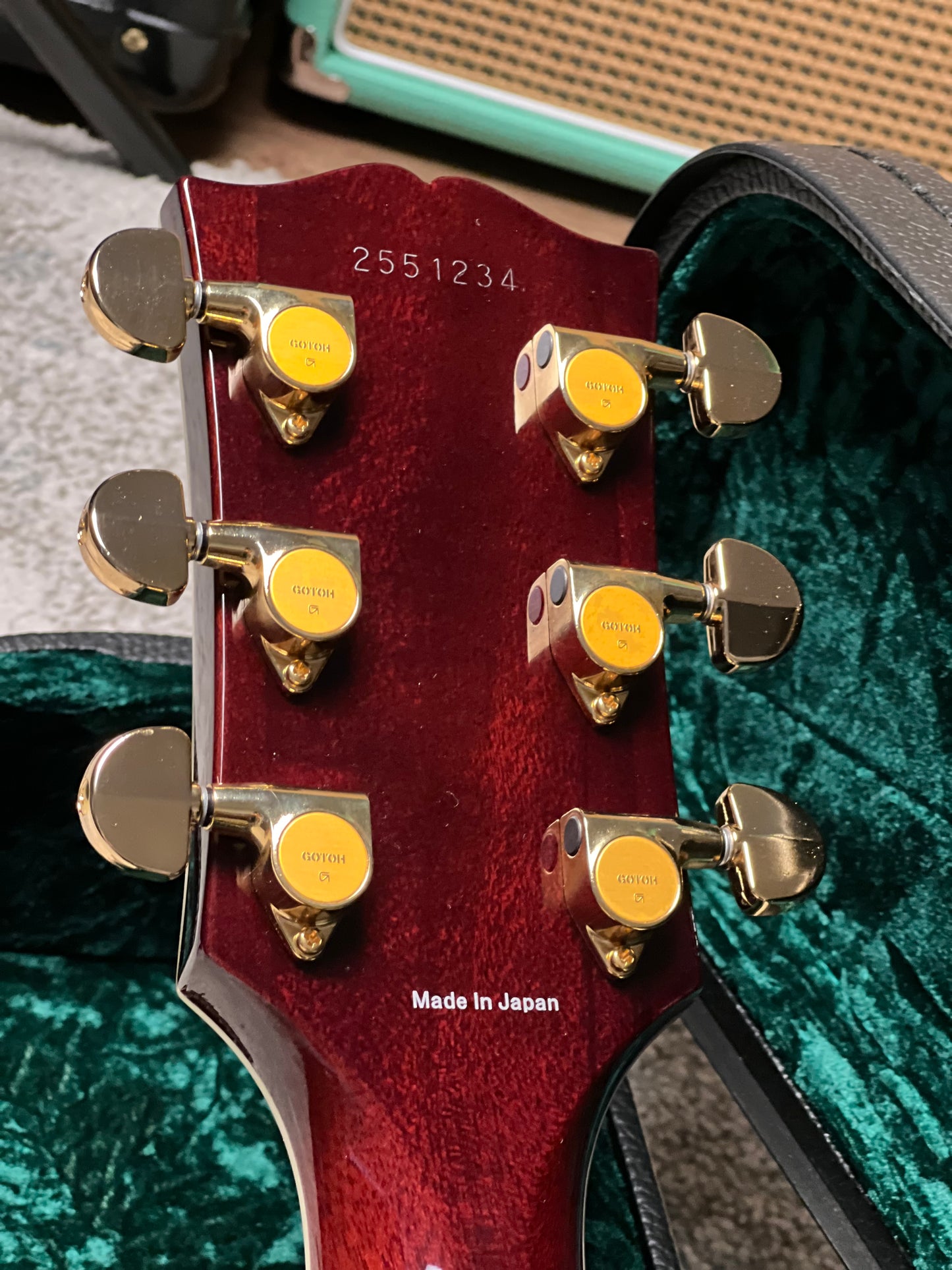 Tokai Love Rock Japan LC-101S-F BS in Brown Sunburst 2551234