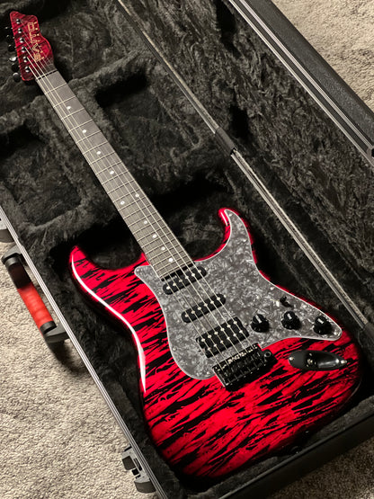 Saito S-622CS BEYOND SSH in Aka Oni with Hardshell Case 253389