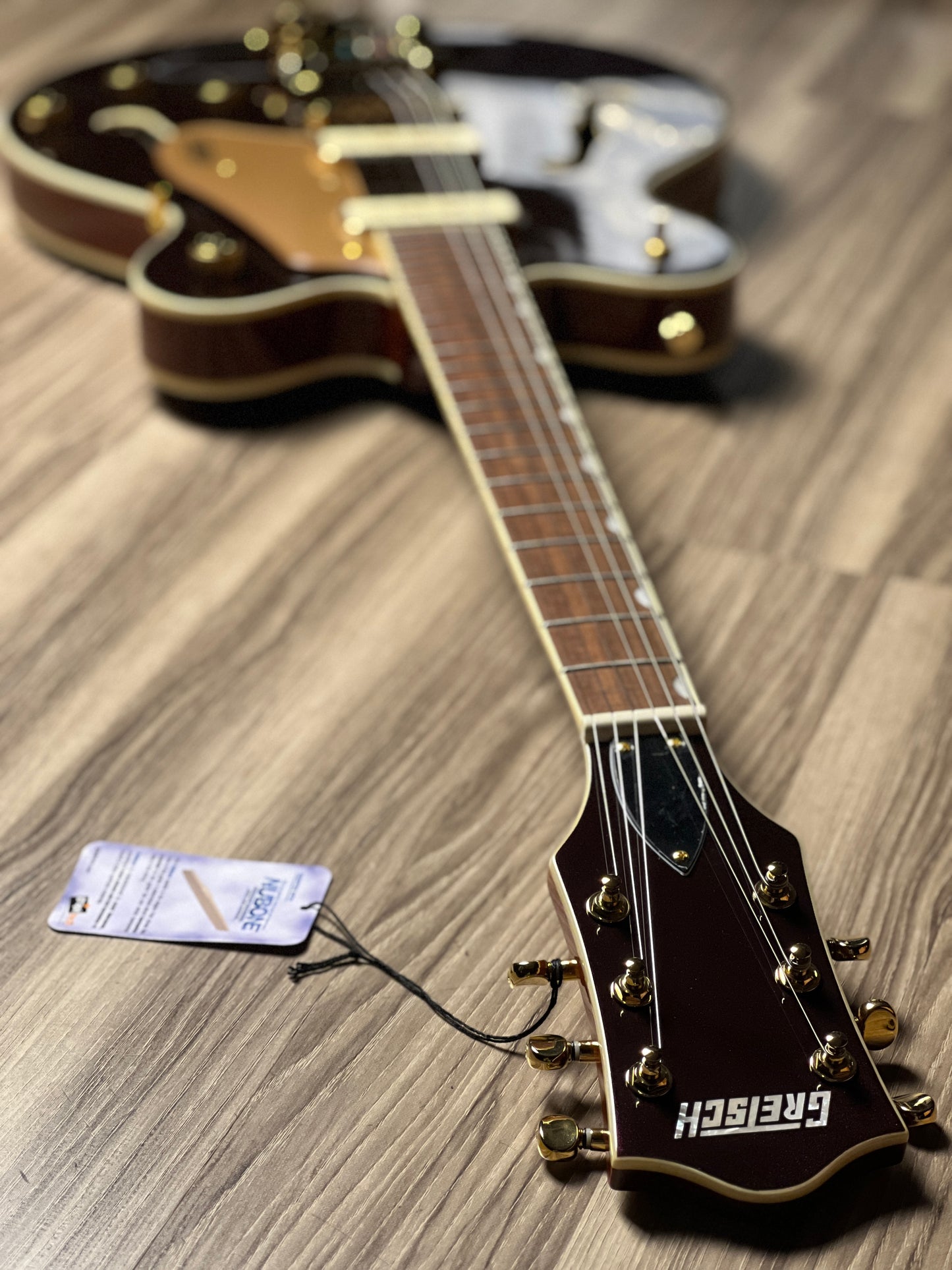 Gretsch Electromatic Pristine LTD Center Block Double-Cut Guitar w/Bigsby In Dark Cherry Metallic