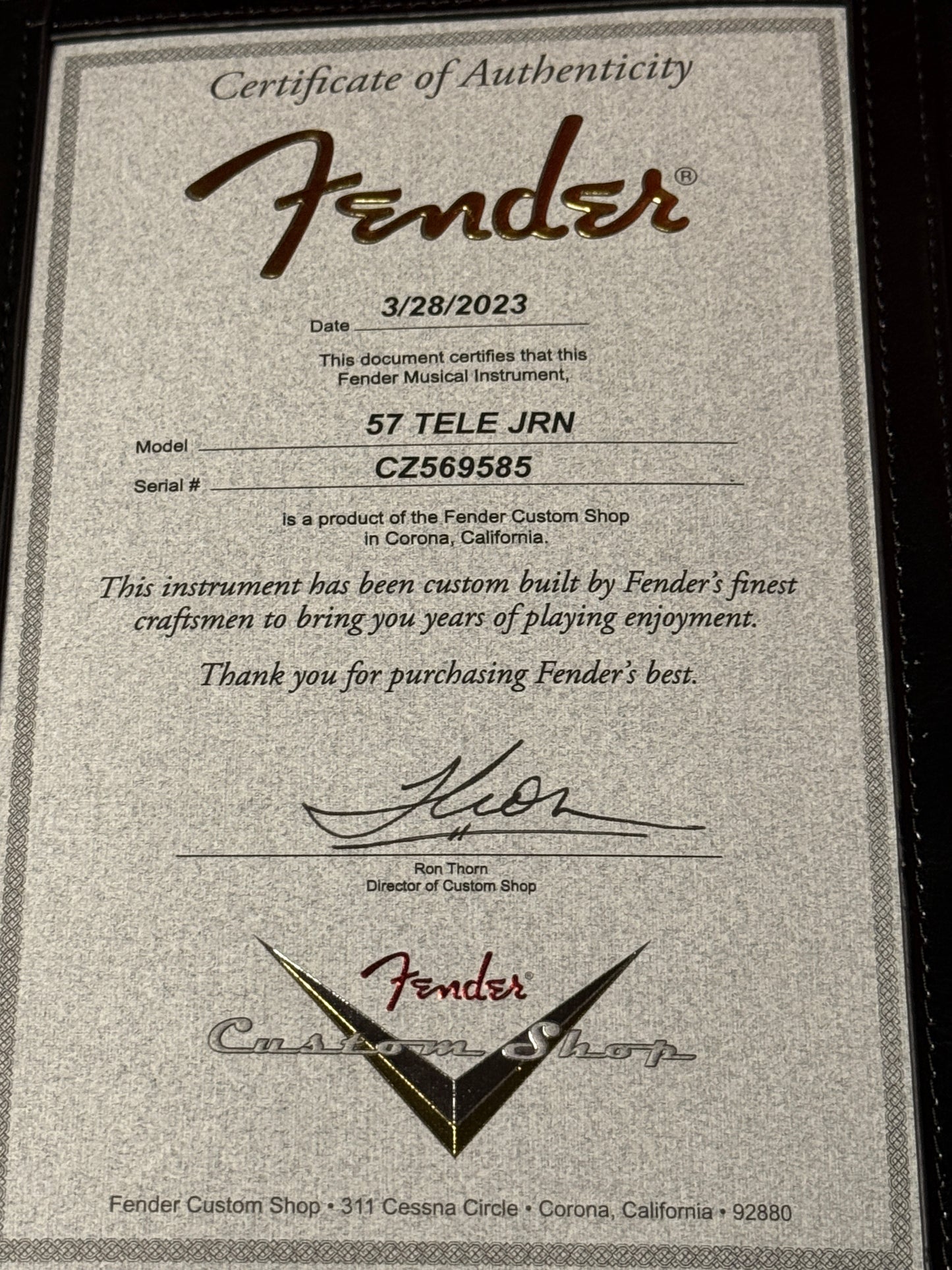 Fender Custom Shop 1957 Tele Journeyman Relic with Quartersawn Maple in Wide Fade 2-Color Sunburst