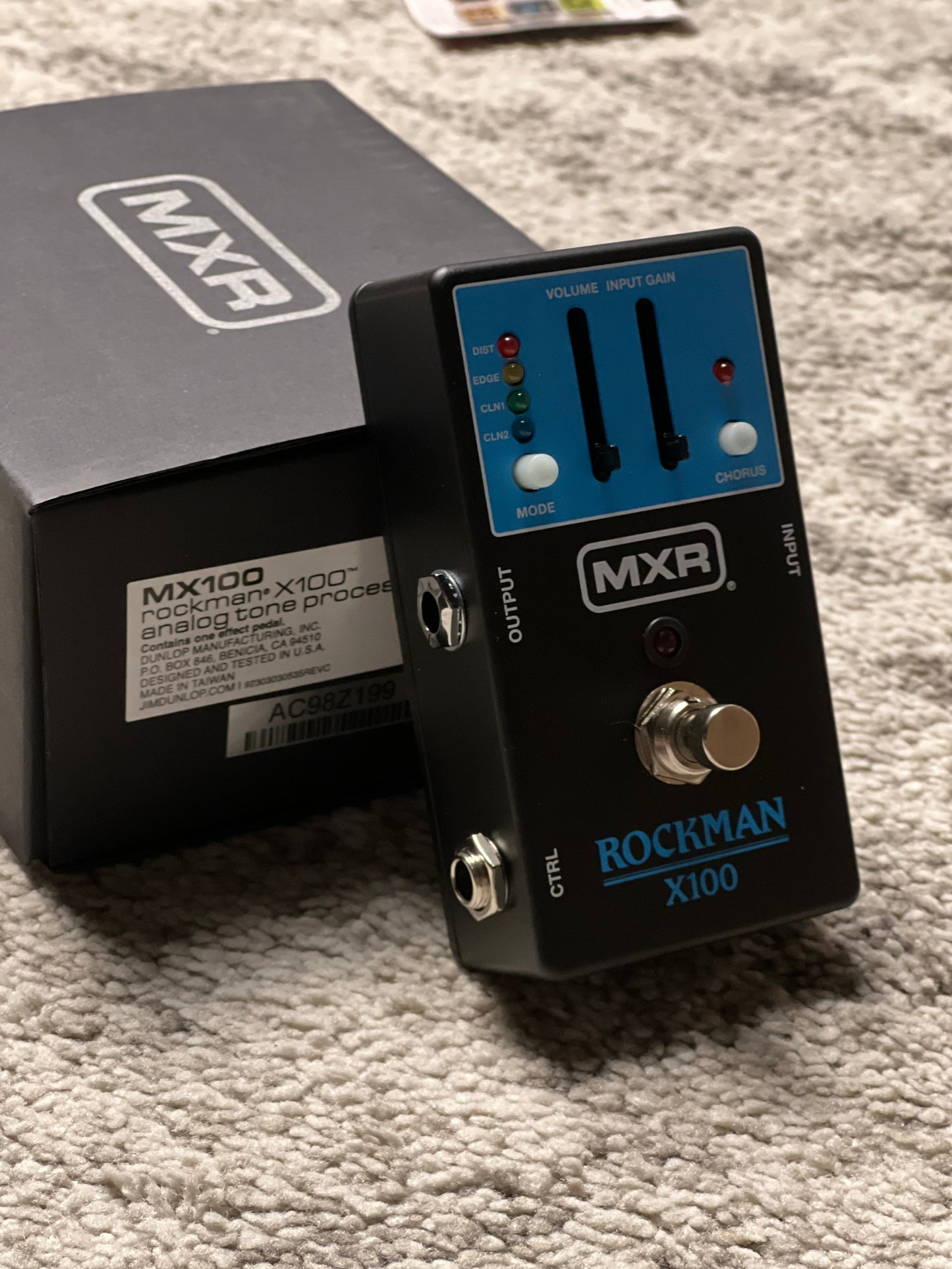 MXR Rockman MX100 Preamp Pedal