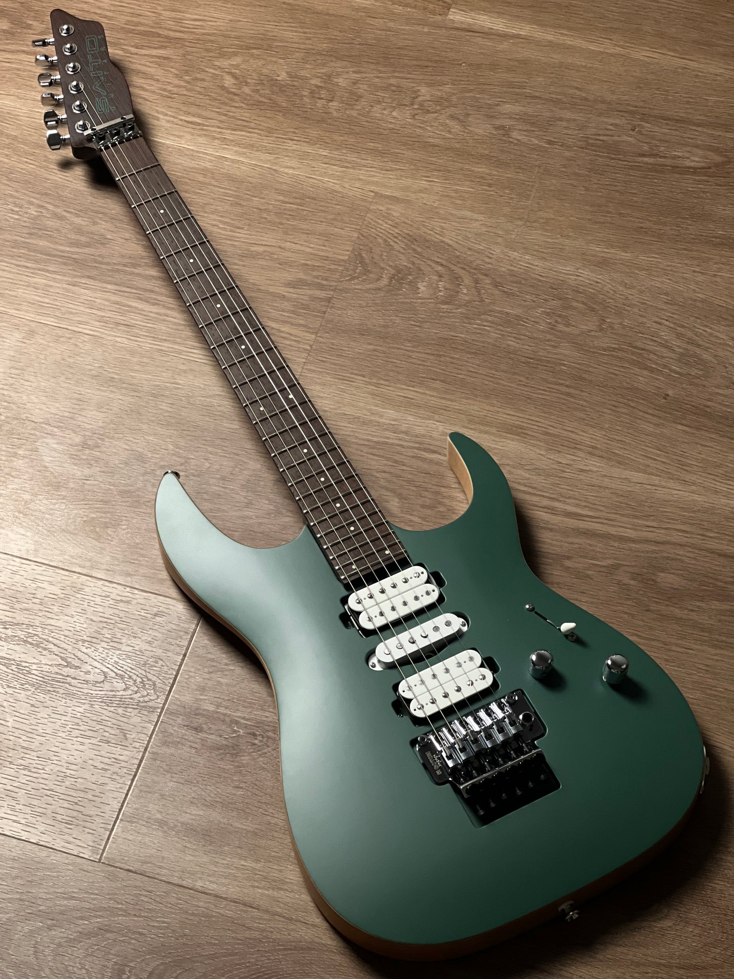 Saito S-624 HSH with Wenge in Moss Green 242913