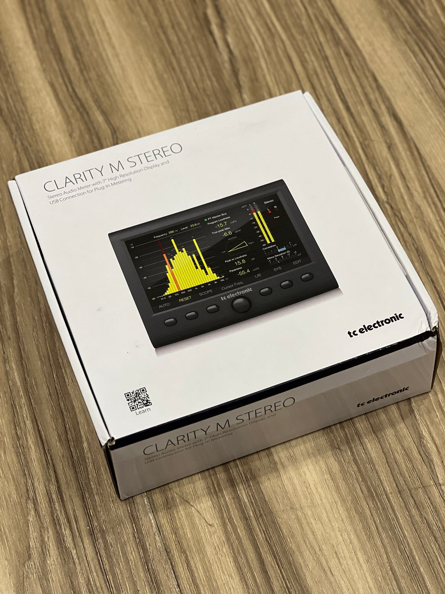 TC Electronic Clarity M Stereo and Audio Loudness Meter