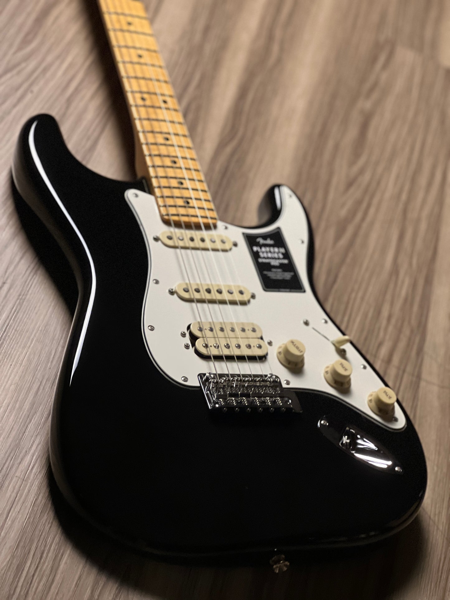 Fender Player II Stratocaster HSS With Maple FB In Black