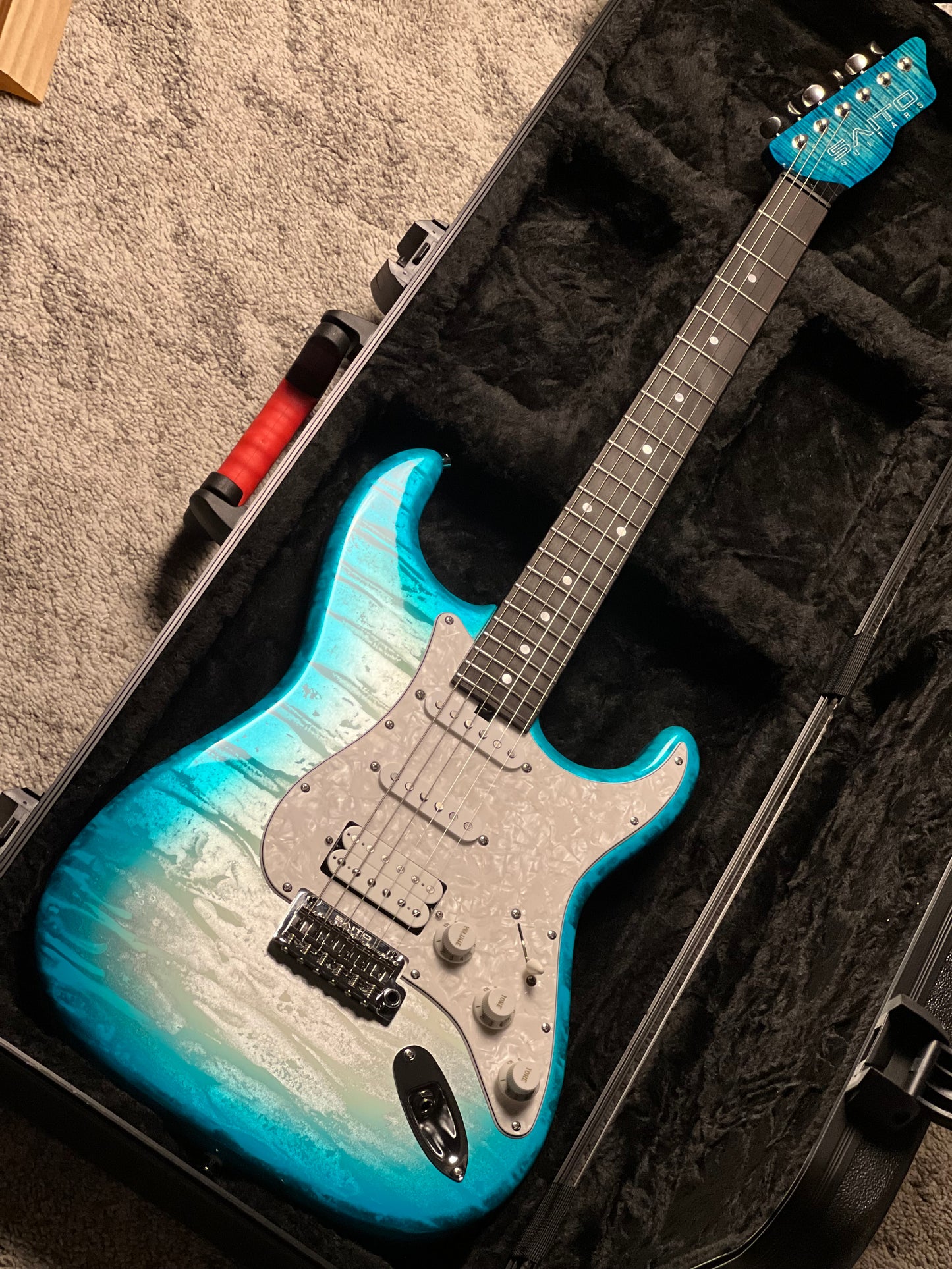 Saito S-622CS BEYOND SSH in Blue Lotus with Hardshell Case 253385