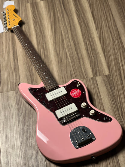 Squier FSR Classic Vibe 60s Jazzmaster with Laurel FB in Shell Pink