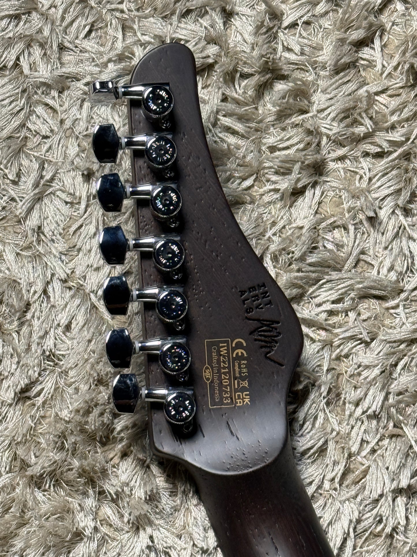 Schecter Aaron Marshall AM-7 CS in Cobalt Slate
