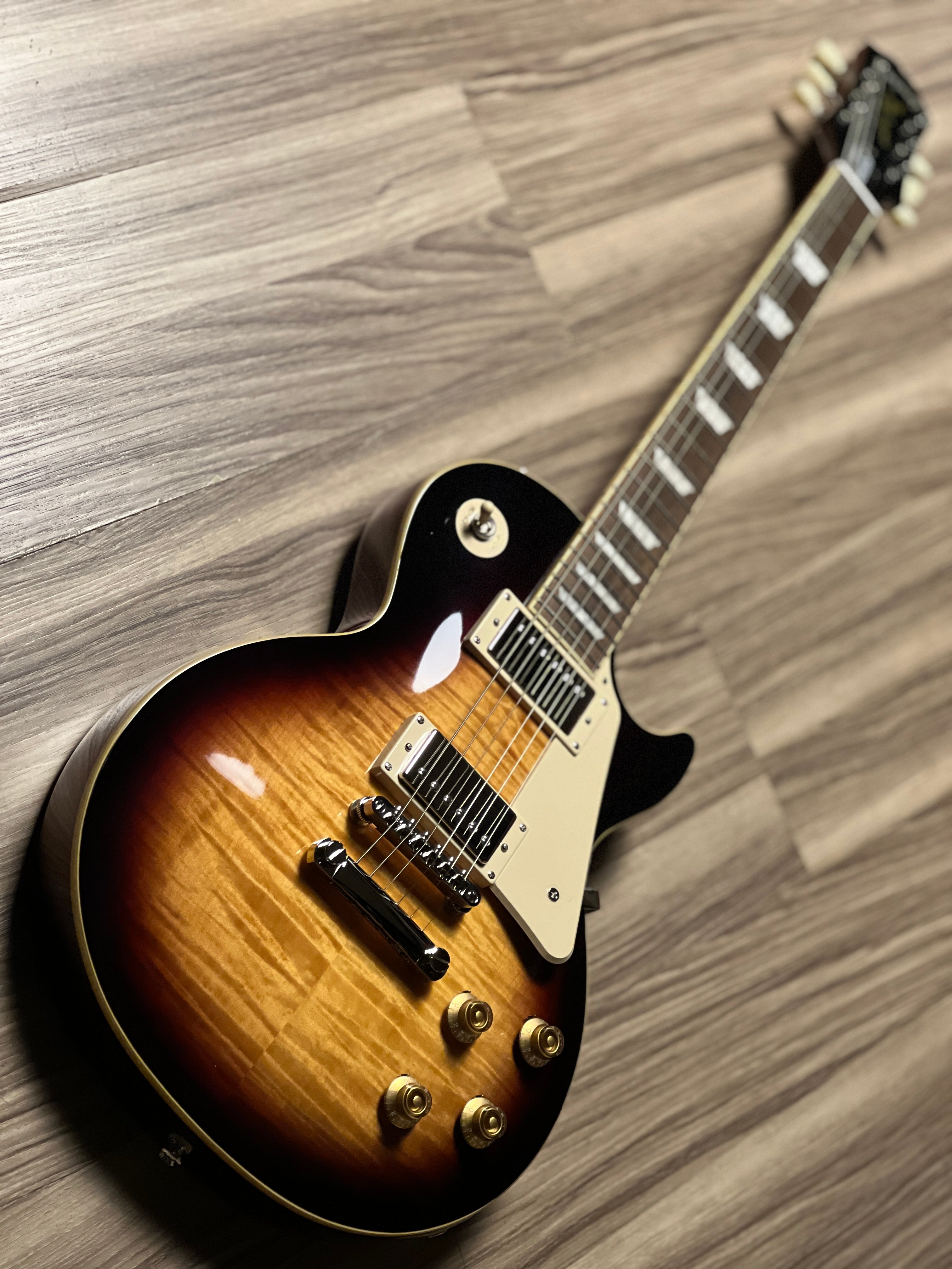 Epiphone Les Paul standard 50's 美品 Epiphone Les Paul Standard '50s Figured in Bourbon Burst