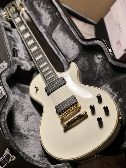 Epiphone Matt Heafy Les Paul Custom Origins 7-String in Bone White (Incl. Hard Case) 25081525831