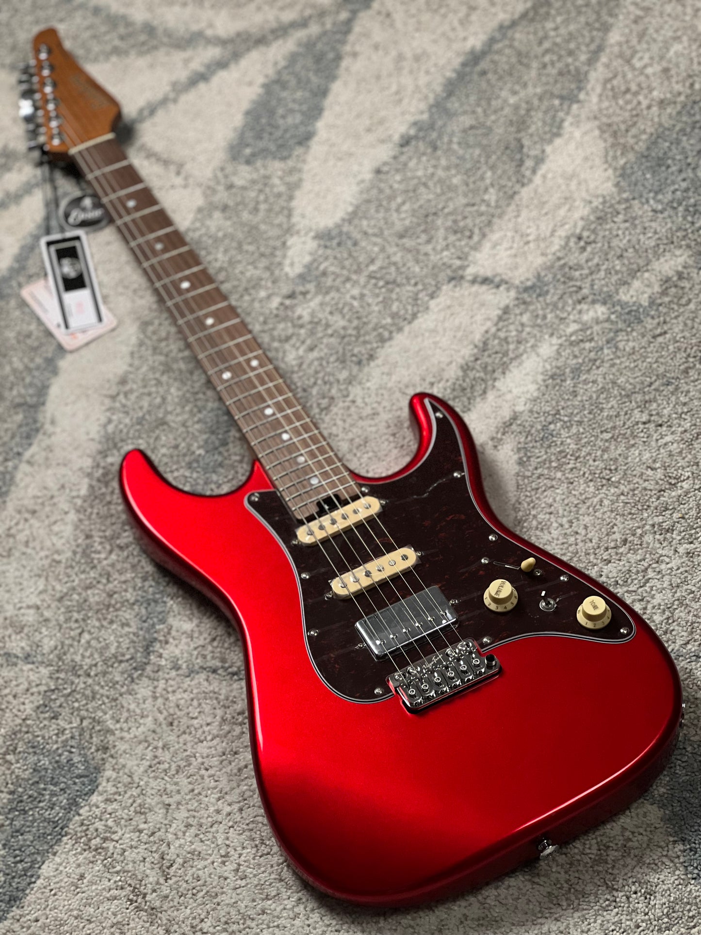 MS-1 Classic VT in Candy Apple Red with Rosewood FB
