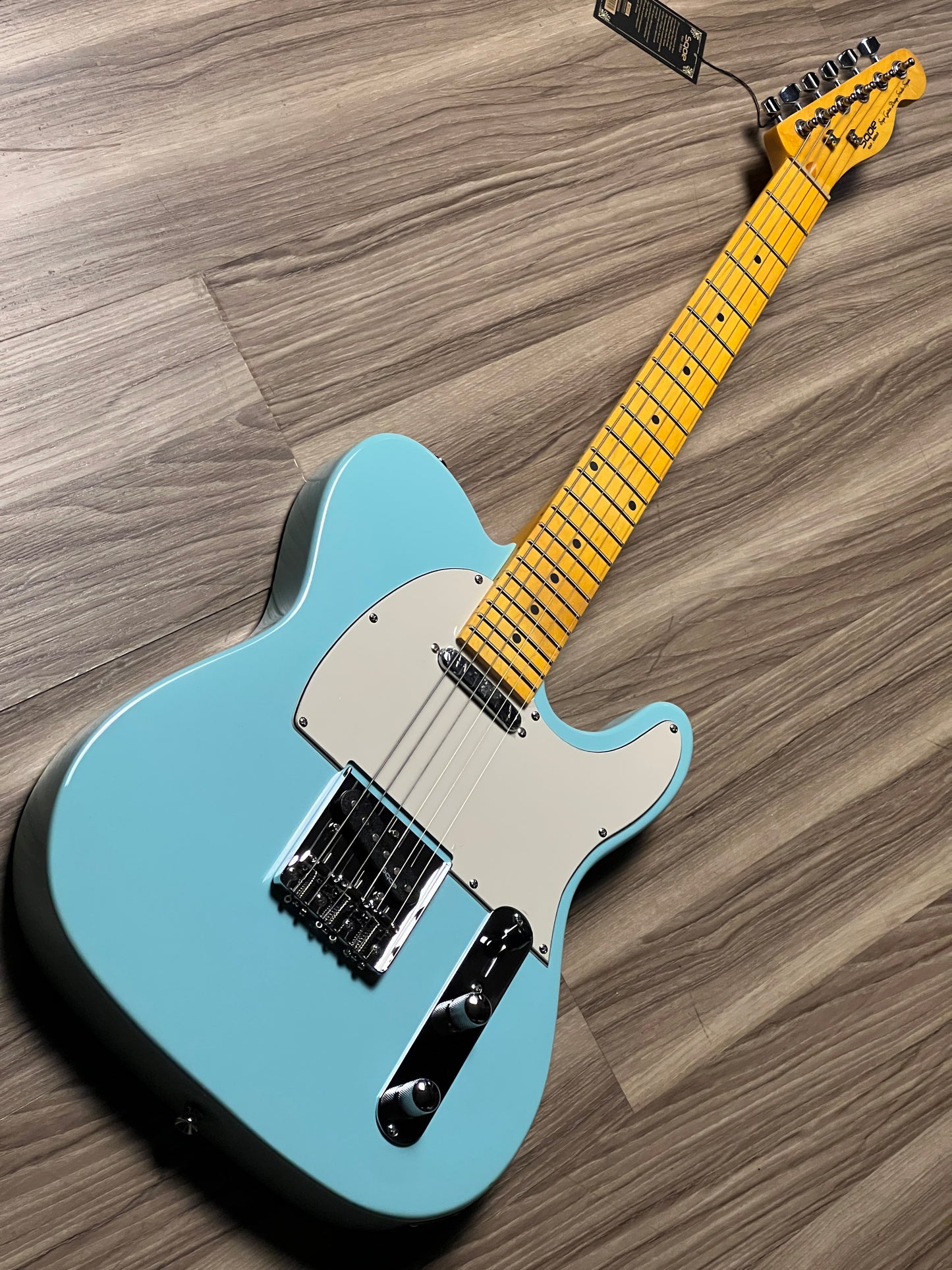 SQOE SETL250 with Maple FB in Sonic Blue