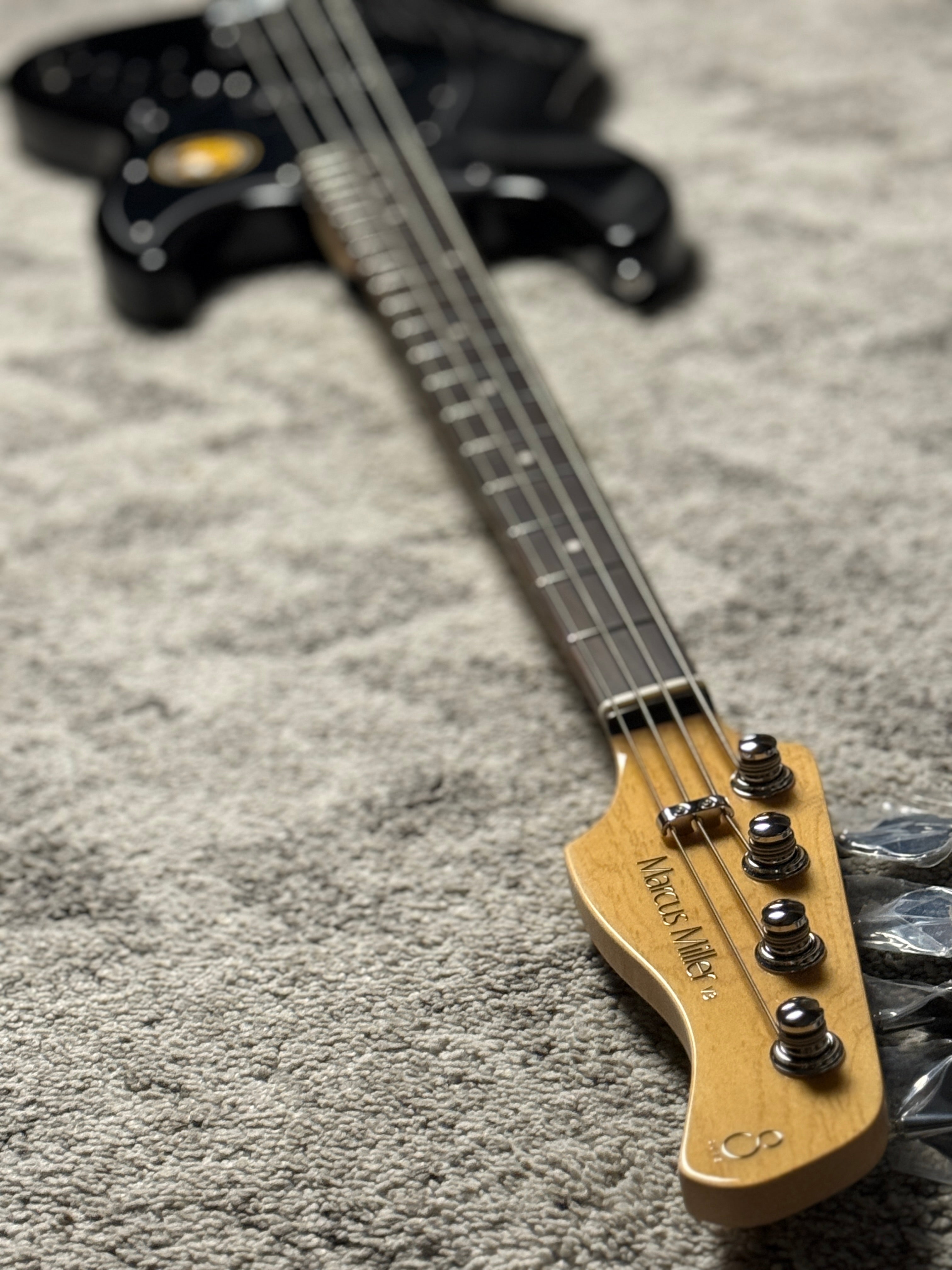 Sire Marcus Miller V3 4-String Bass 2nd Generation in Gloss Black