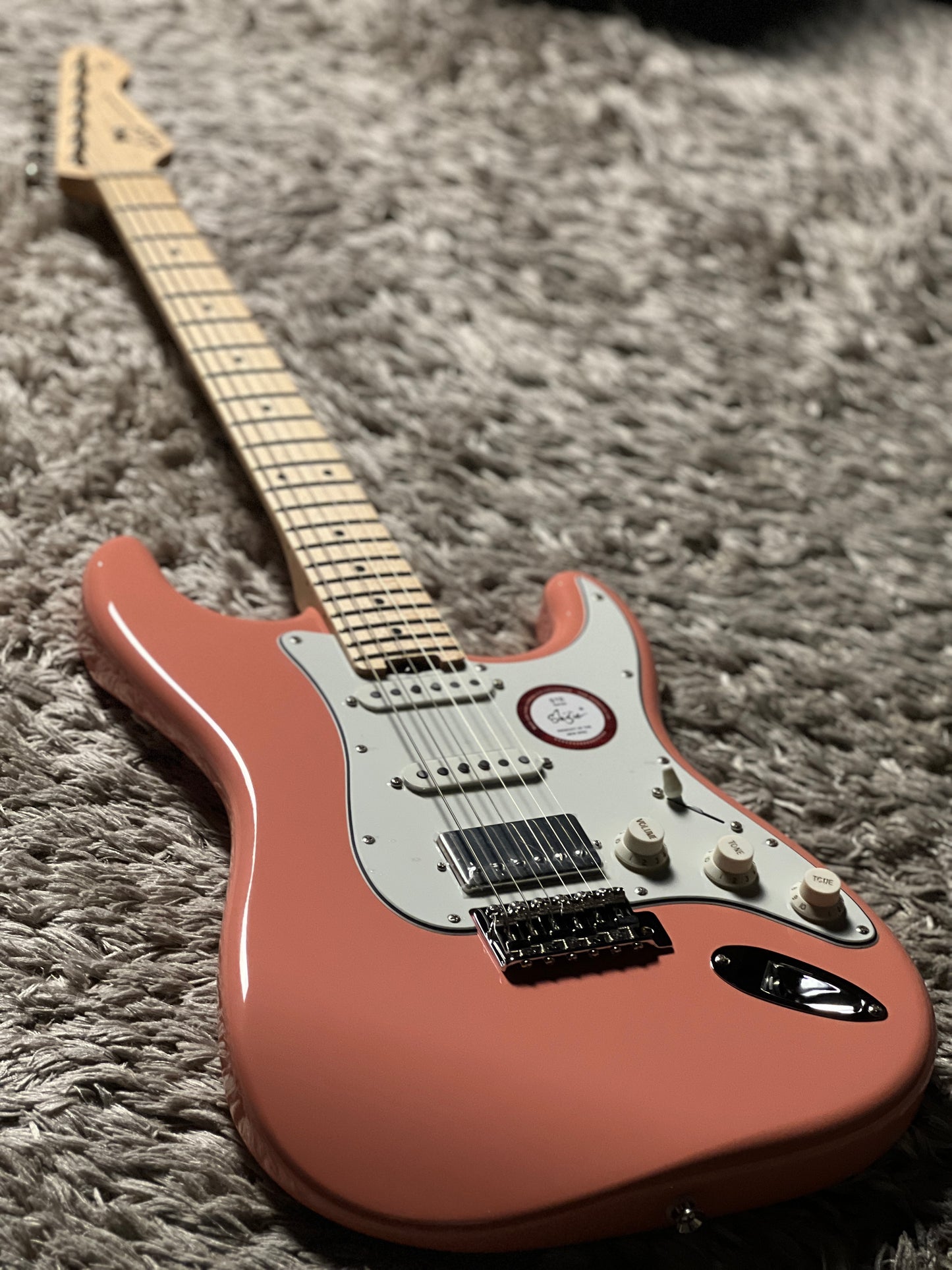 Shijie STE-CLASSIC HSS in Shell Pink with Maple FB 2024090