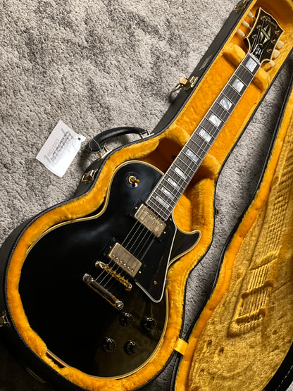 Gibson 1957 Les Paul Custom Reissue VOS - Ebony 2-Pickup 742558