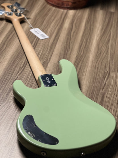 Sterling By Music Man StingRay RAY2 with Amaranth FB in Misty Green